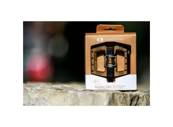 Crankbrothers Mallet DH Loic Bruni Signature Bronze Edition nášlapné pedály