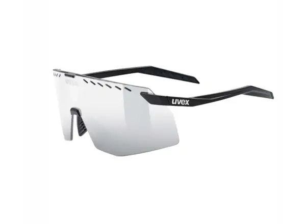 Uvex Pace Stage cyklistické brýle Black matt/Mirror Silver