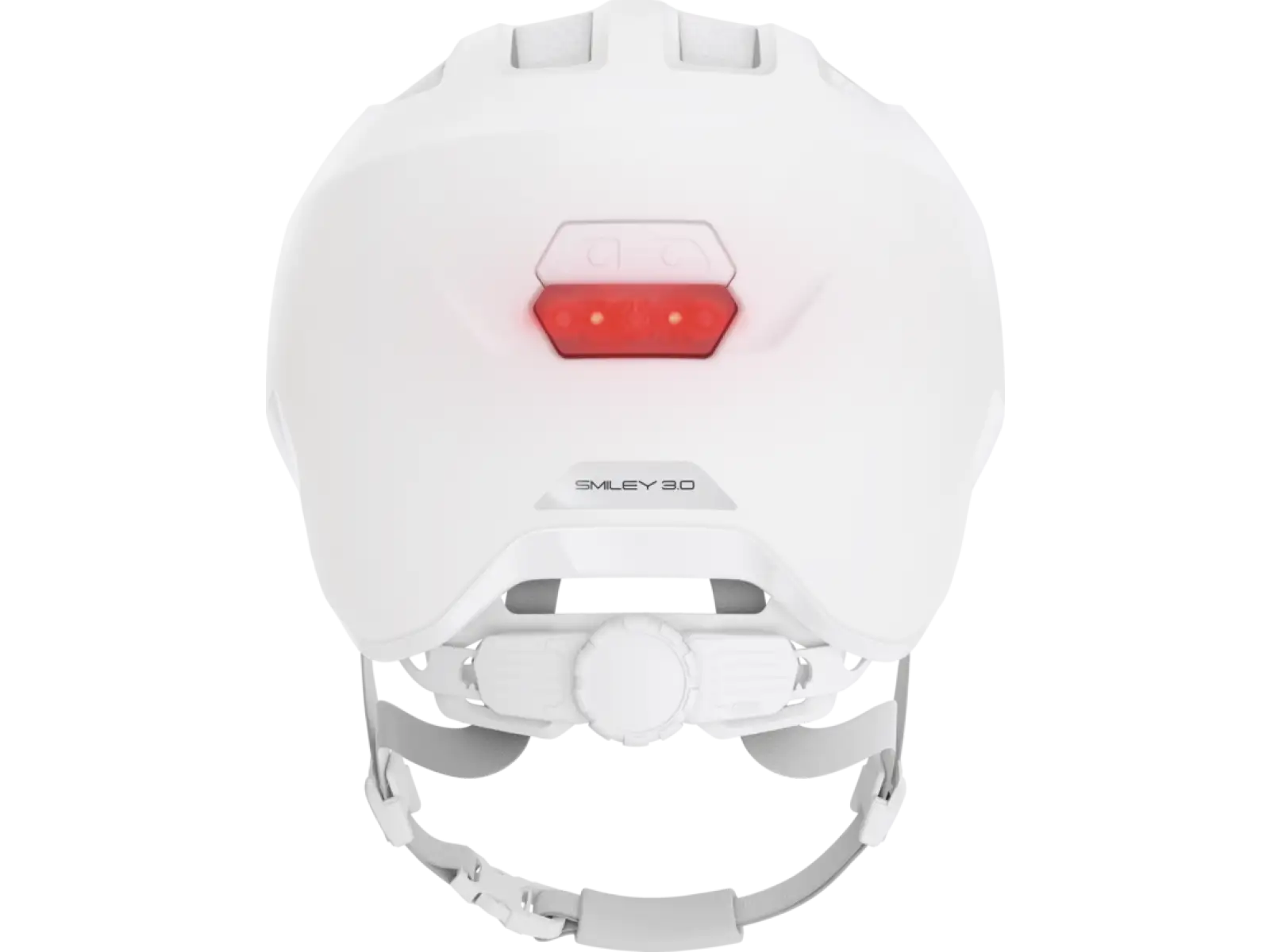 Abus Smiley 3.0 Ace LED dětská přilba Pure White