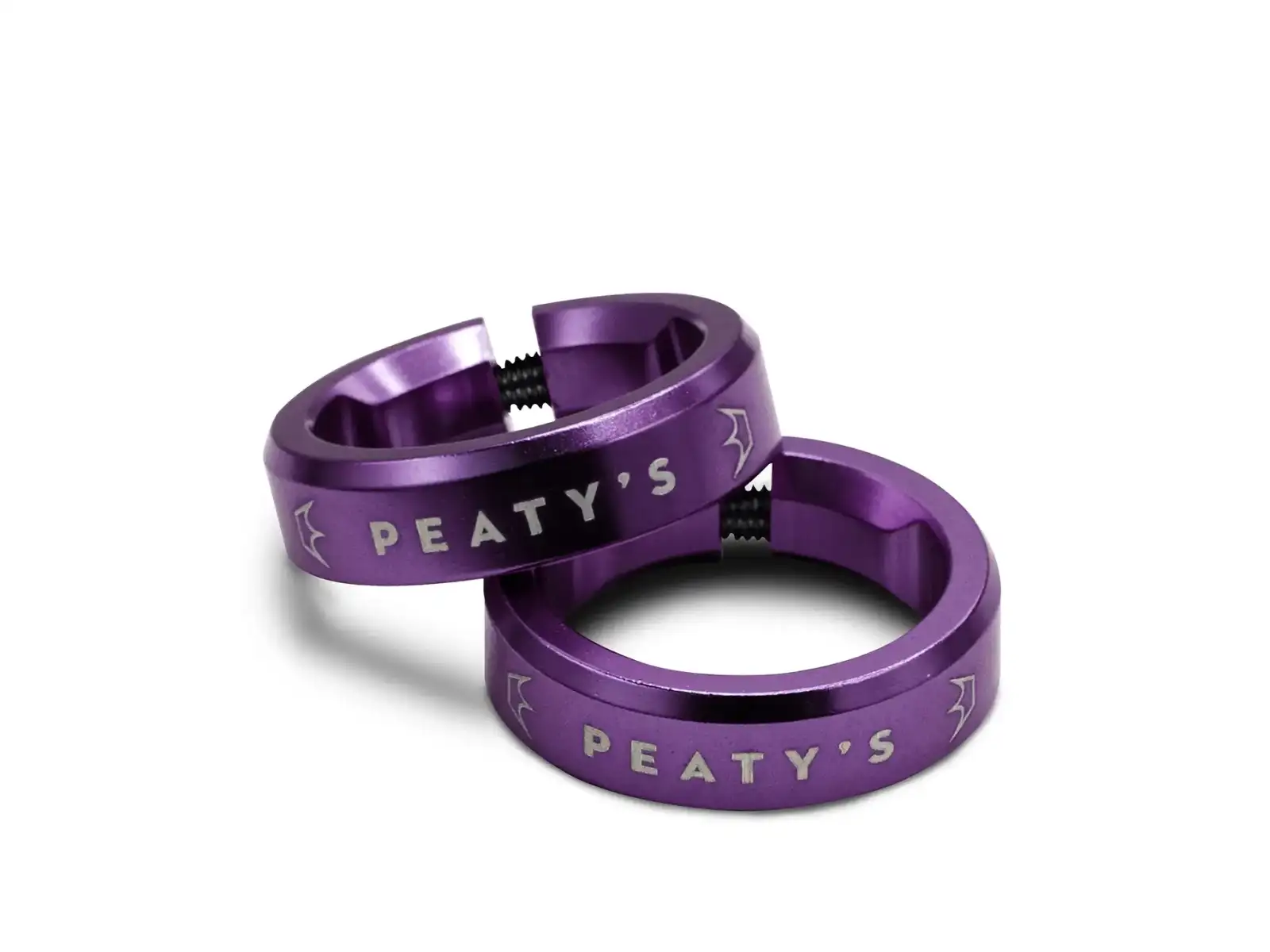 Peaty's Monarch Lock Ring objímka gripu Violet