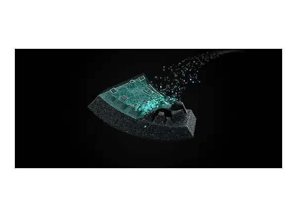 Lazer Vento KinetiCore přilba černá/stříbrná