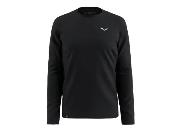 Salewa Puez Dry pánské triko dlouhý rukáv Black Out