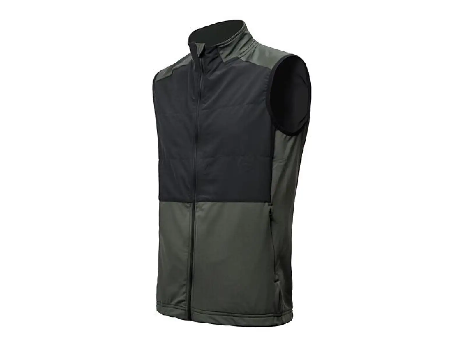 Sensor Coolmax Thermo pánská vesta Olive Green/černá