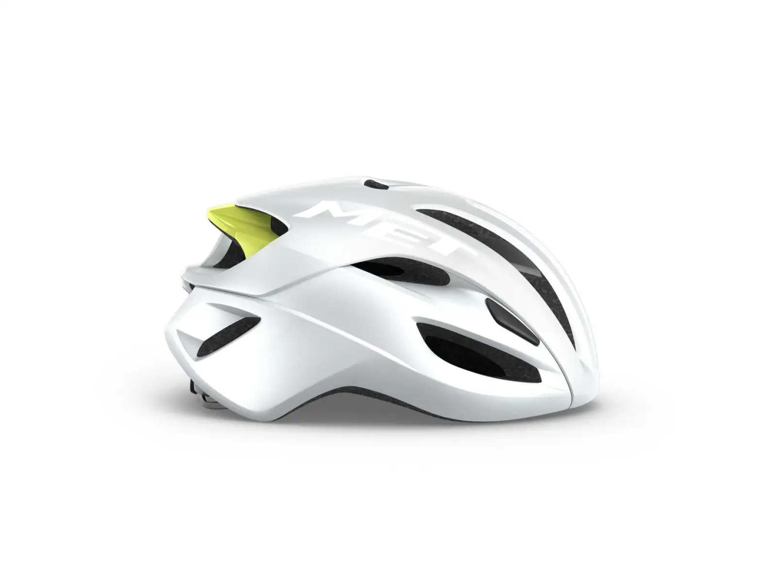 MET Rivale MIPS přilba Undyed White/Lime