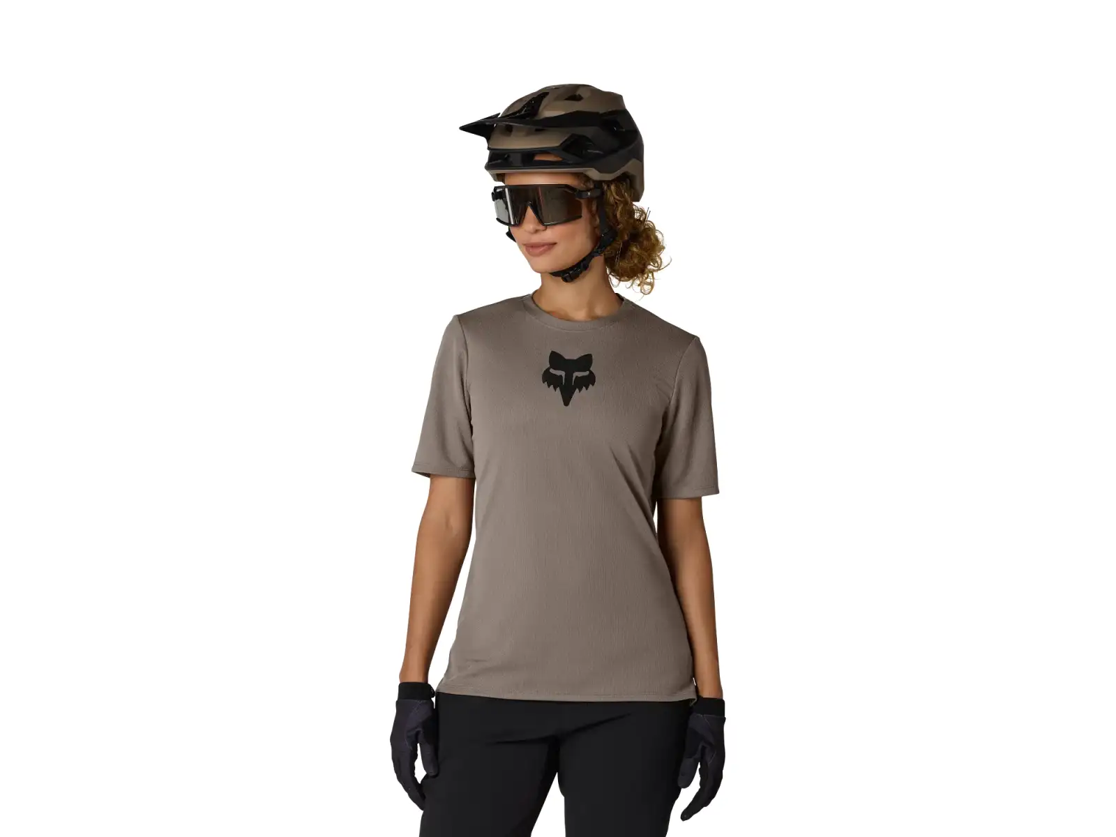 Fox Ranger Head dámský dres krátký rukáv Nutmeg Brown