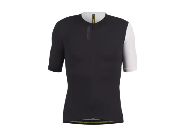 Mavic Essential pánský dres krátký rukáv Black/White