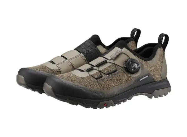 Shimano SH-ET701 dámské MTB boty hnědá