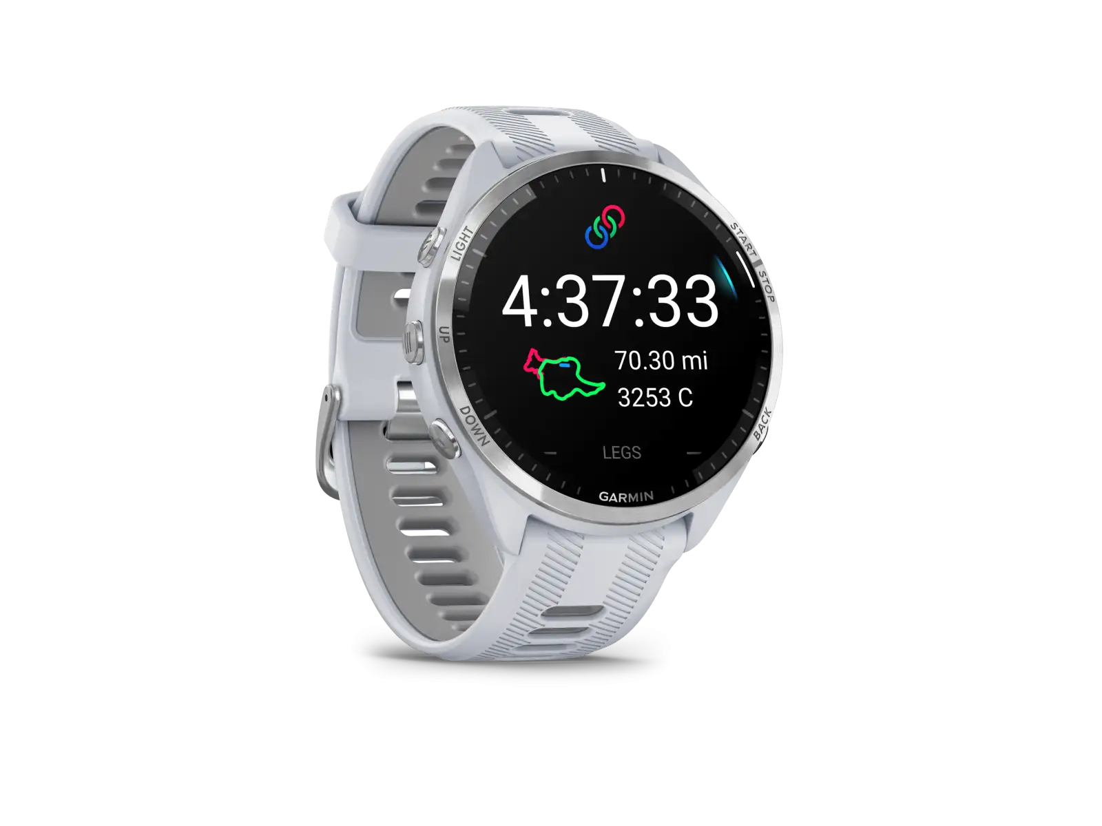 Garmin Forerunner 965 chytré hodinky Silver Titan/White