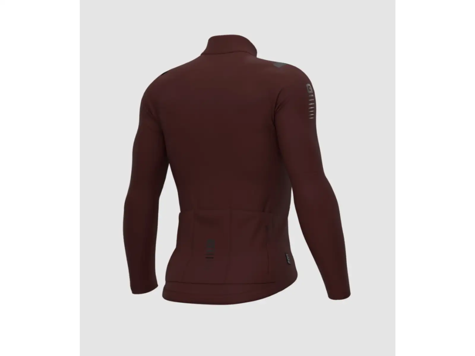 Alé R-EV1 Warm Race pánský zateplený dres dlouhý rukáv Burgundy
