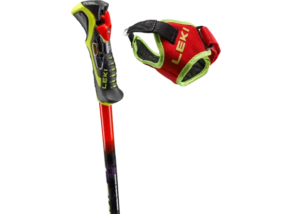 Leki WCR Pro SL TR sjezdové hole Bright red-violet-neonyellow