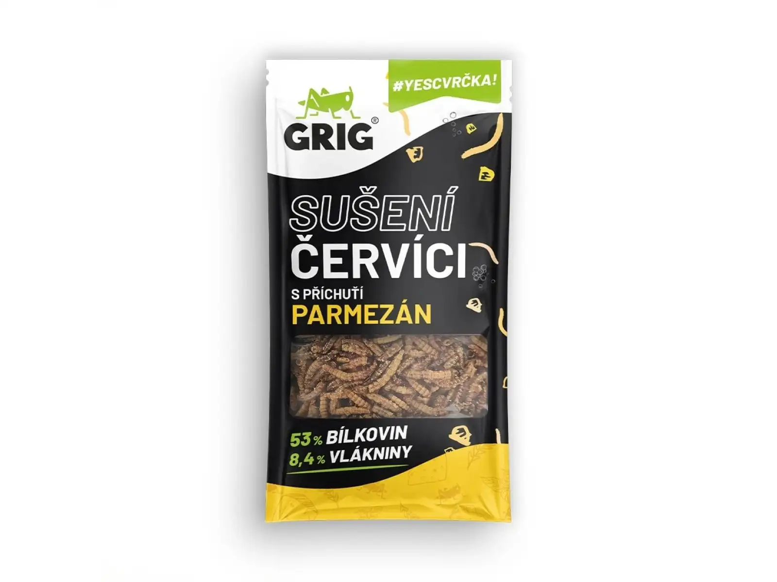 Grig sušení červíci Parmezán 13 g