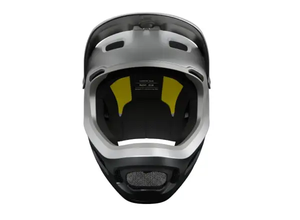 POC Coron Air MIPS přilba Argentite Silver/Uranium Black Matt