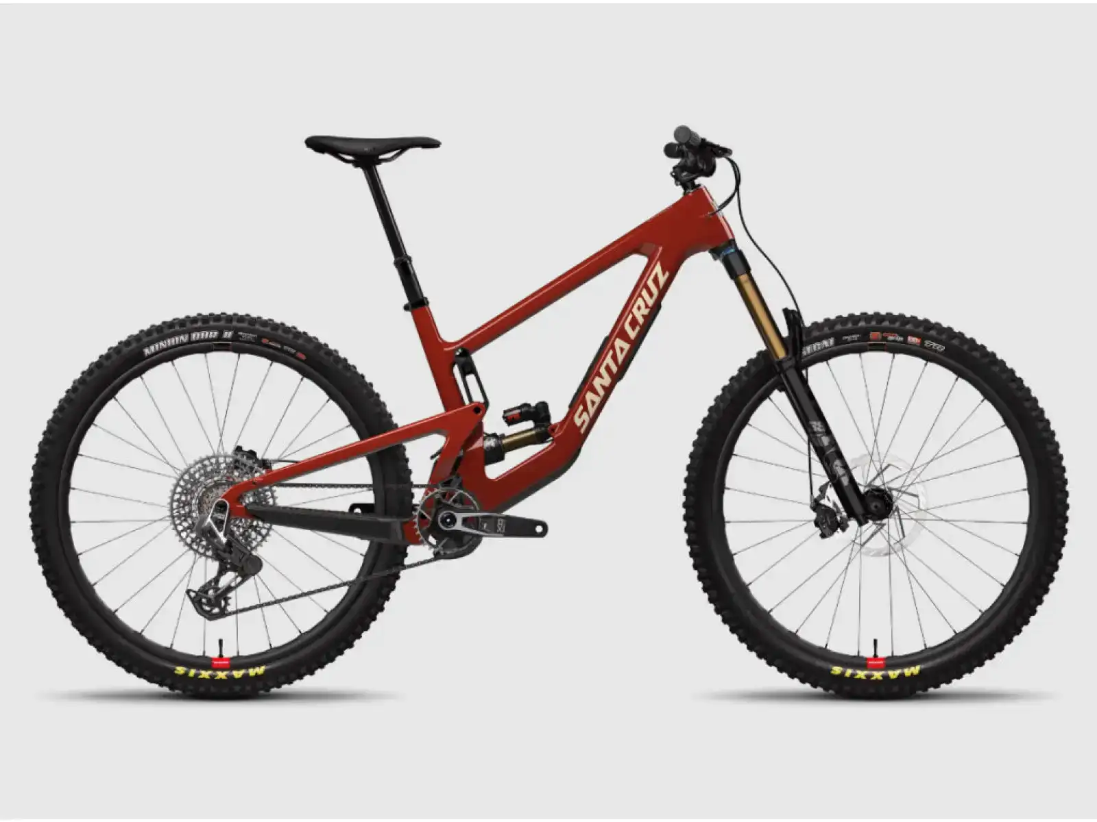 Santa Cruz Megatower 2 CC X0 AXS RSV celoodpružené kolo Gloss Crimson