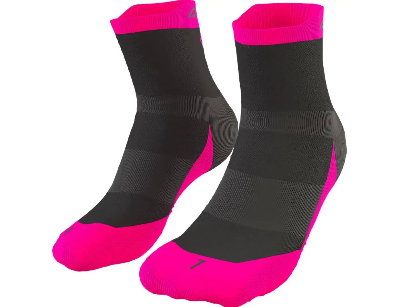 Dynafit Transalper nízké turistické ponožky magnet Pink glo