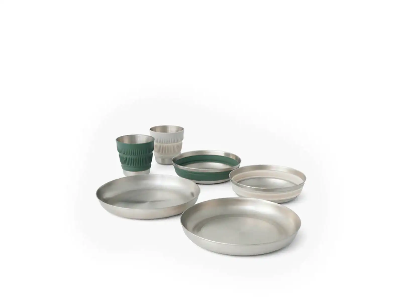 Sea to Summit Detour Stainless Steel Dinnerware Set 6 dílná sada nádobí