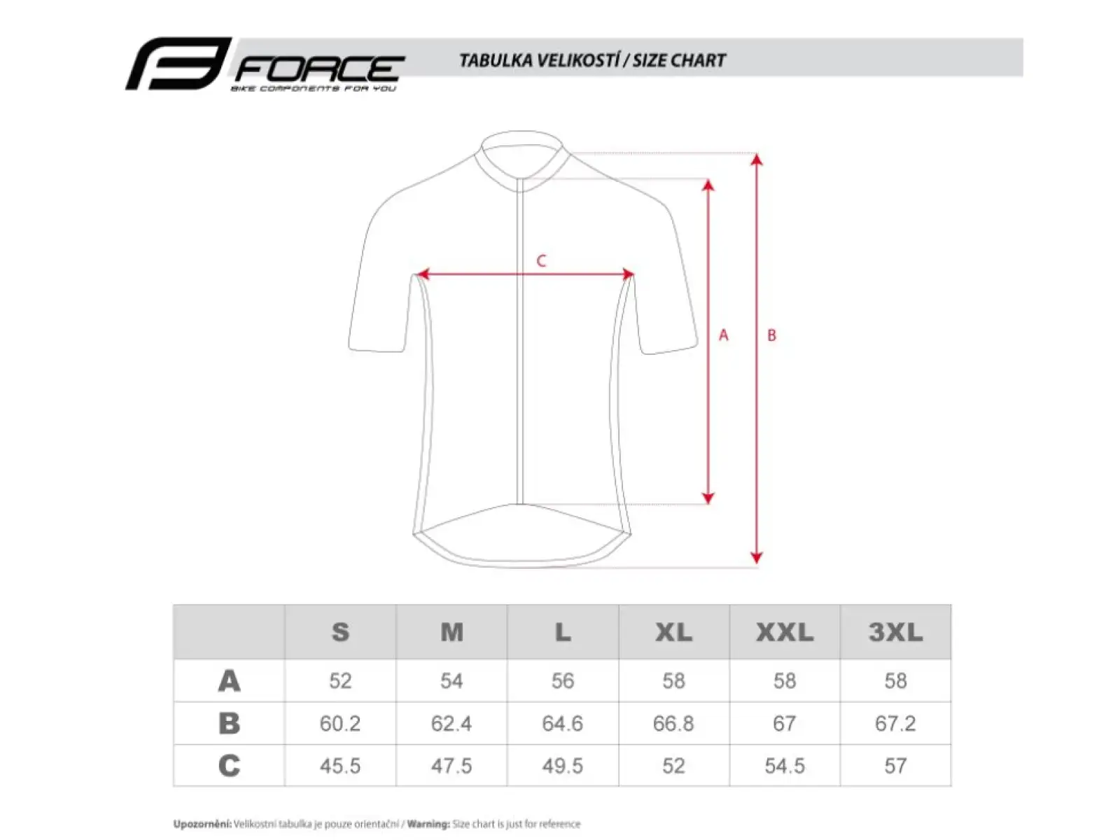 Force Pure pánský dres krátký rukáv modrá