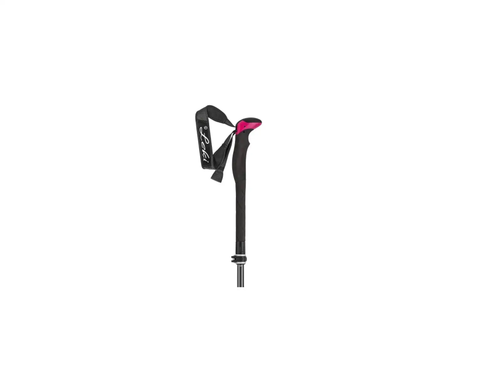 Leki Winter tour Vario Carbon dámské skiap. hole black/dark anth./berry/white 100-120 cm
