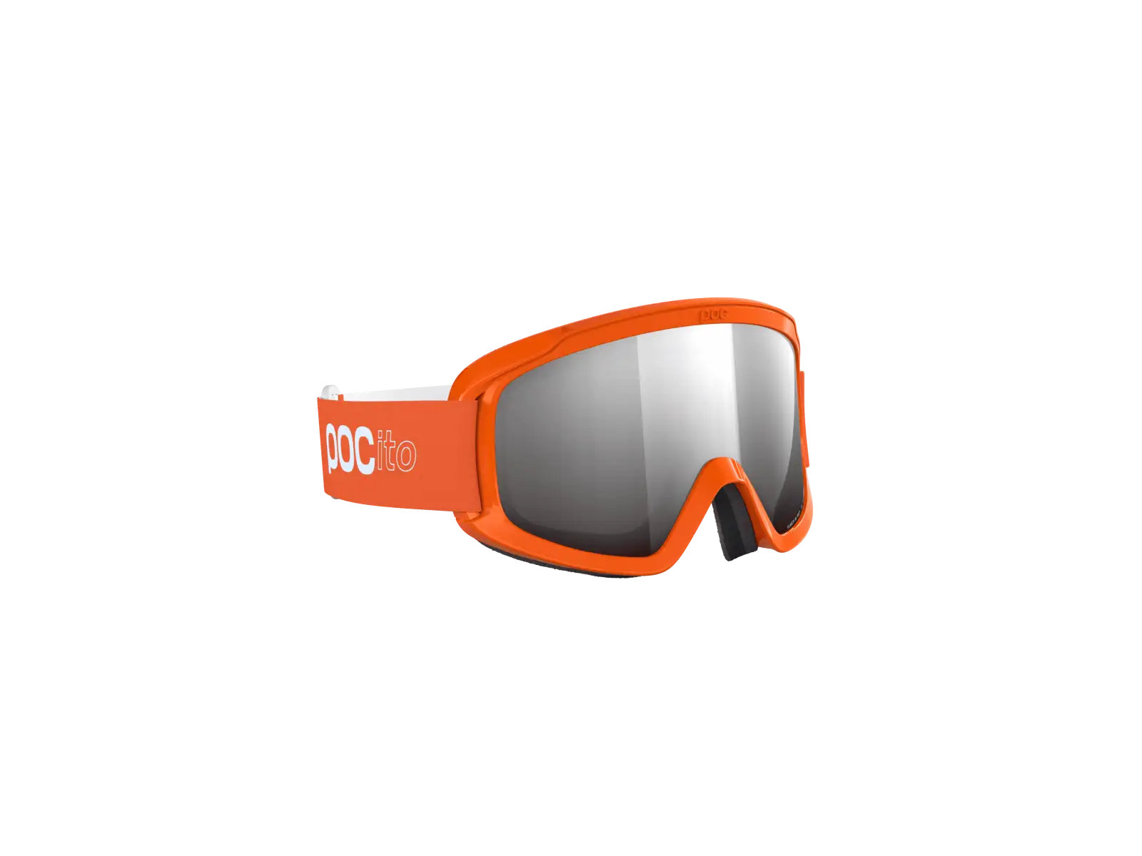 POC POCito Opsin dětské lyžařské brýle Fluorescent Orange/Partly Sunny Silver