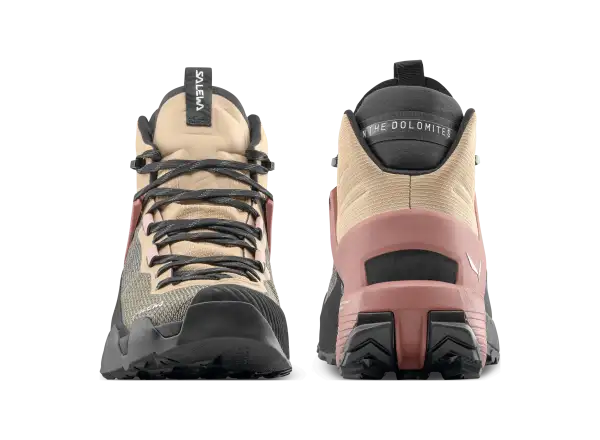 Salewa Wildfire NXT Mid GTX dámské turistické boty Quicksand/Etruscan Red