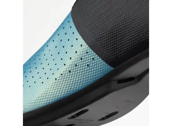 Fizik Tempo Decos Carbon Iridiscent silniční pánské tretry Black/Light Blue