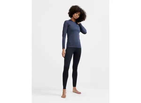 Craft Core Dry Active Comfort dámské triko dlouhý rukáv tmavě modrá