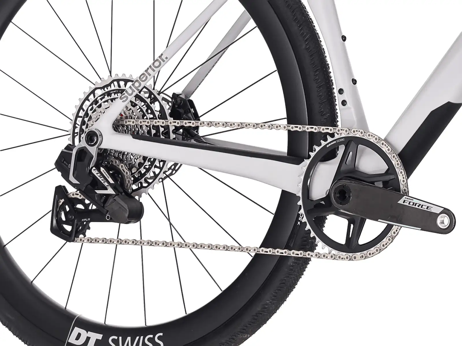 Superior XR 9.7 GR gravel kolo Gloss Grey / Grey