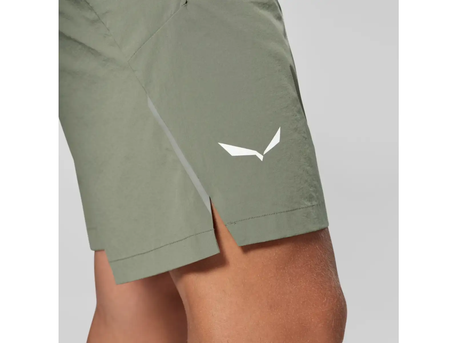 Salewa Pedroc Durastretch Light pánské kraťasy Faded Green