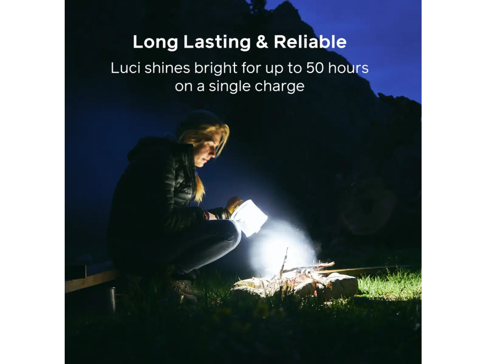 Biolite Luci Charge 150 solární svítilna Clear/Cool