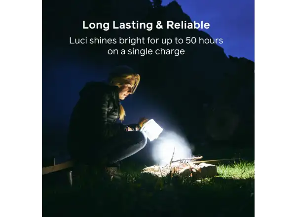 Biolite Luci Charge 150 solární svítilna Clear/Cool