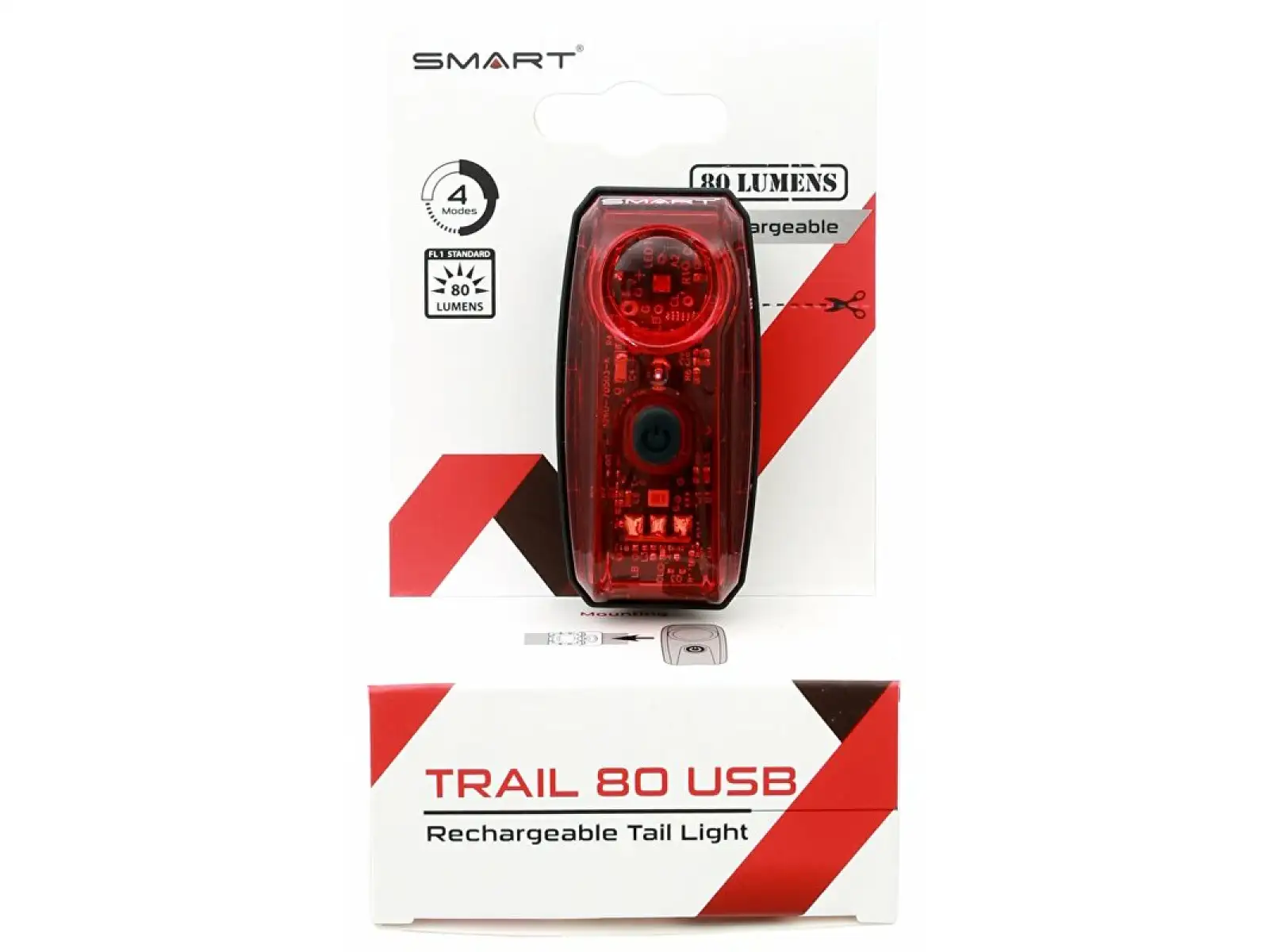 Smart Trail 80 USB zadní světlo