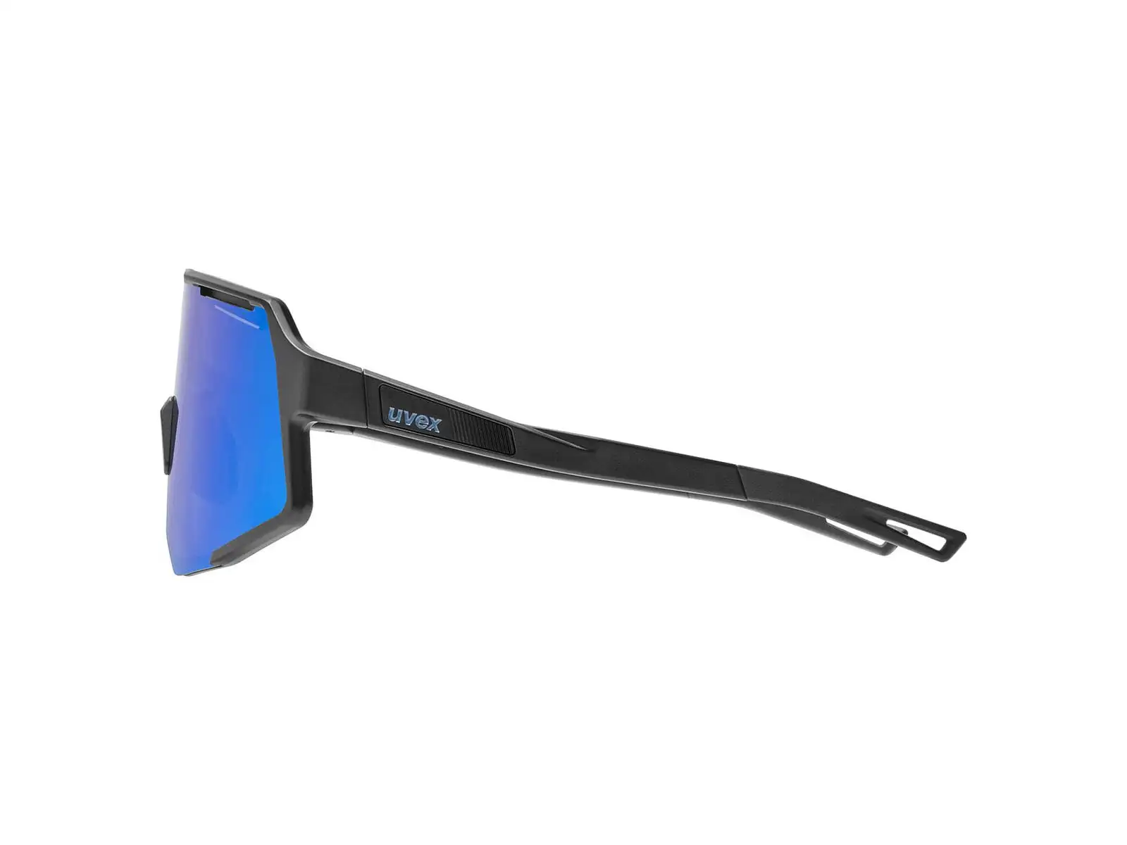 Uvex Sequenze sluneční brýle Black Matt/Mirror Blue