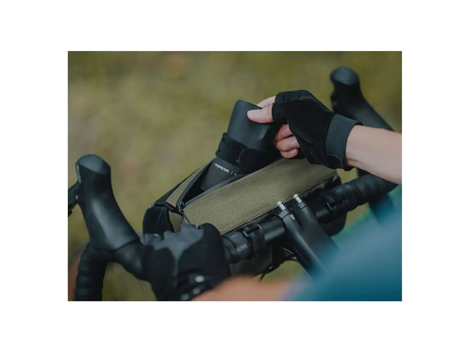 Topeak Tubular BarBag brašna na řídítka Green