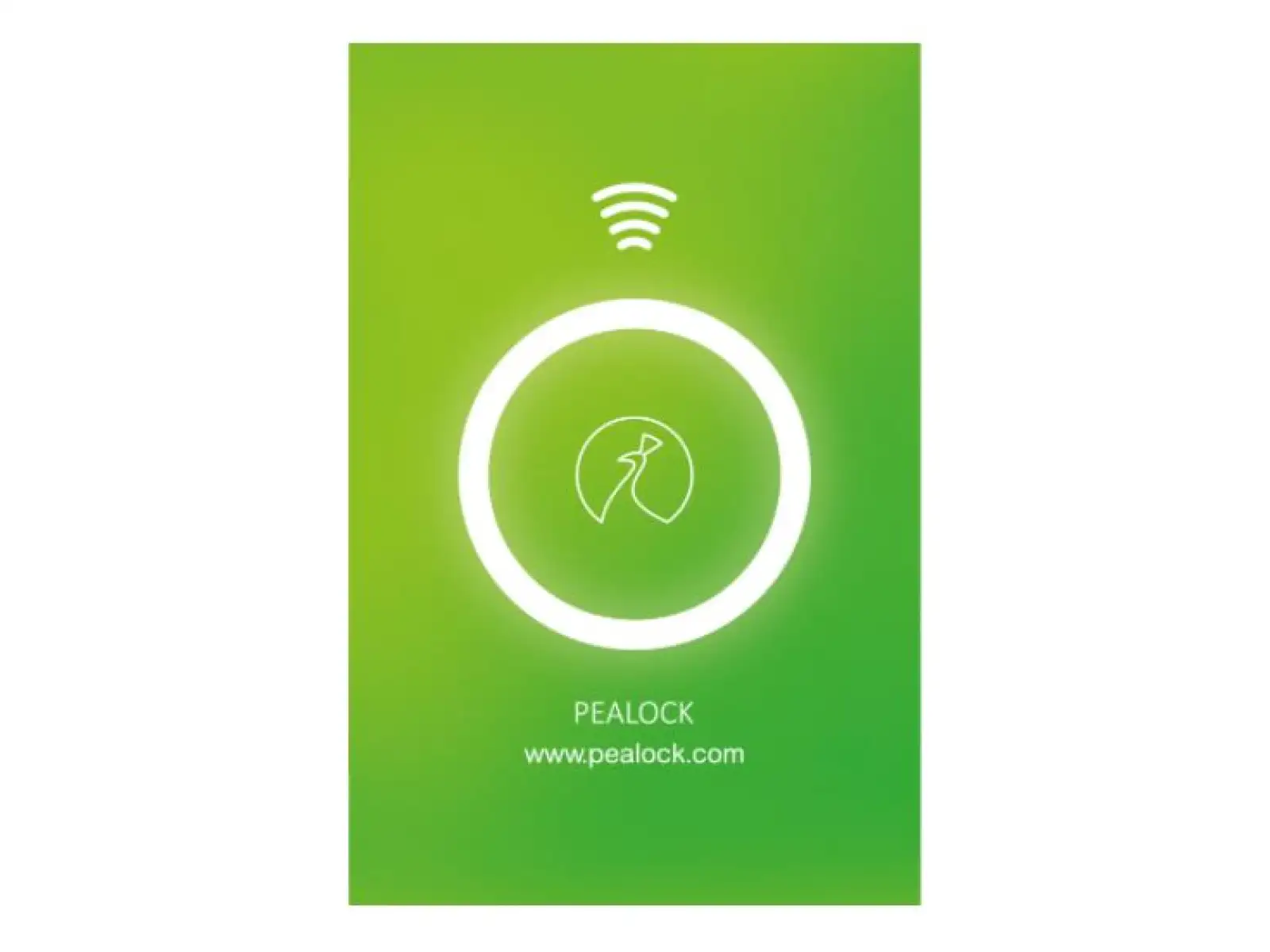 Pealock NFC karta zelená