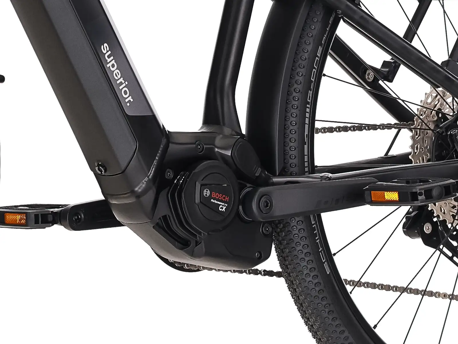Superior eBLOX 6.5 městské elektrokolo Matte Black