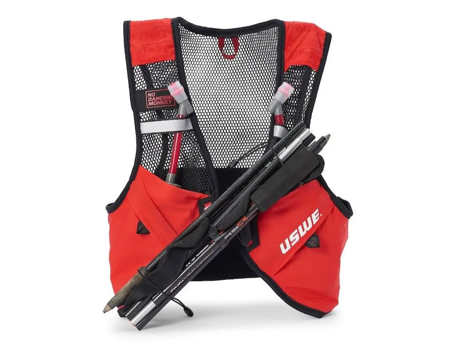 USWE Pace 2 běžecká vesta Red/black, vel. M-L
