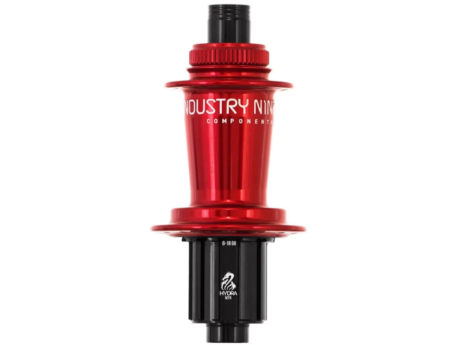 Industry Nine ISO CL Hydra Classic Boost 12x148 zadní náboj červená