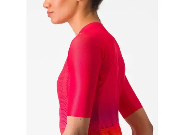 Castelli Climbers 4.0 dámský dres krátký rukáv Hibiscus