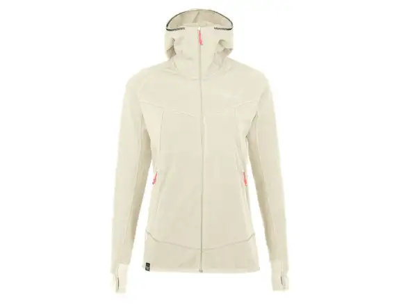 Salewa Puez Hybrid Polarlite dámská mikina Oatmeal Melange