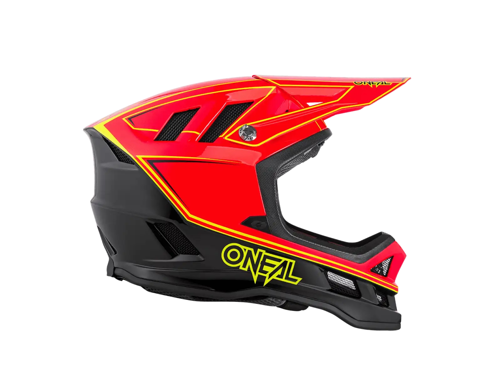 ONeal Blade Hyperlite přilba Charger Neon Red