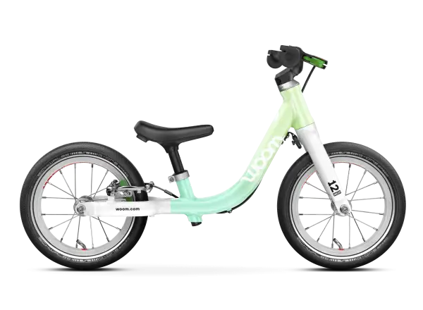 Woom GO 1 dětské odrážedlo 12 Spearmint Crush Limited