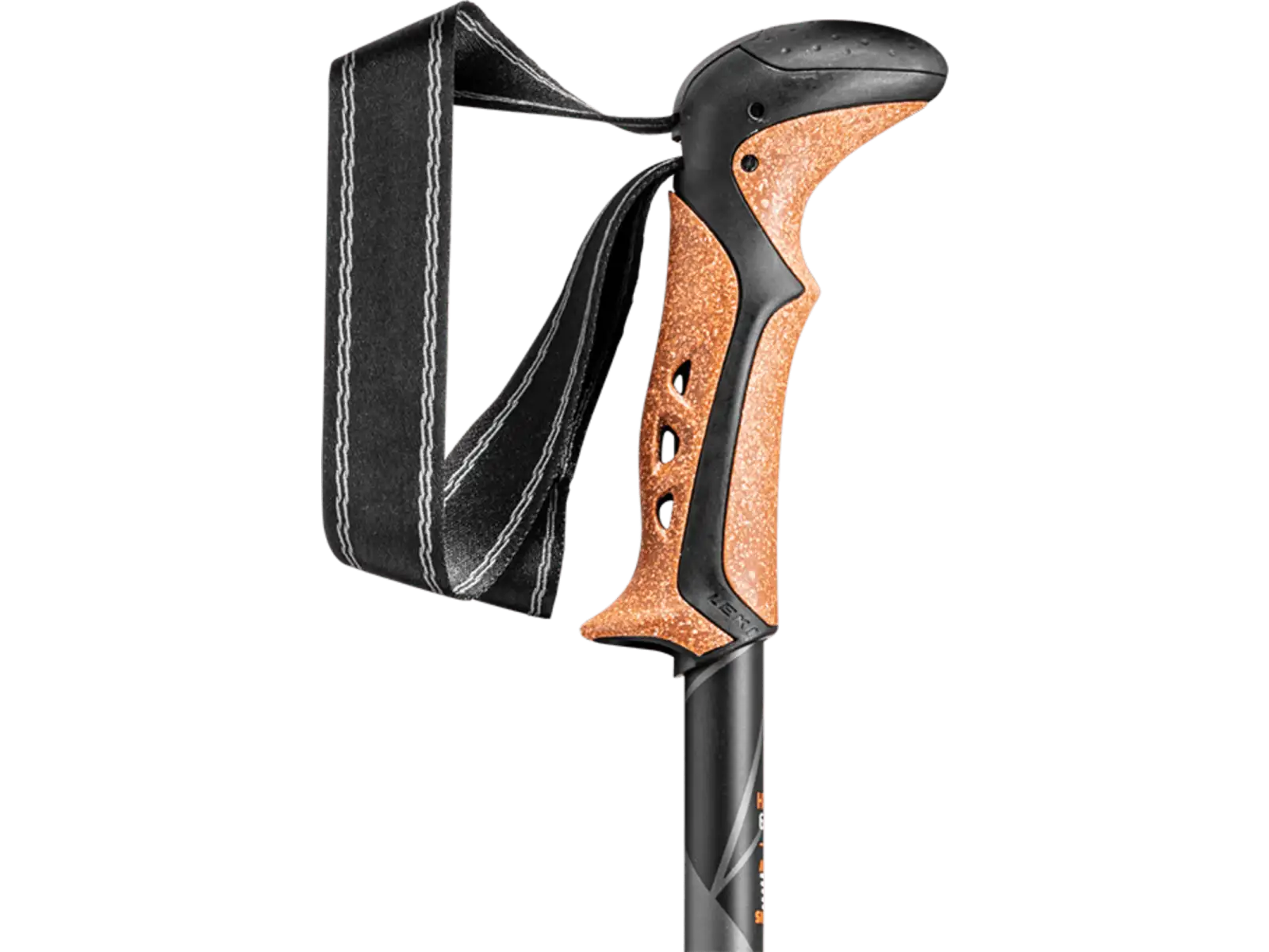 Leki Khumbu AS trekové hole Anthracite/Orange vel. 110 - 145cm