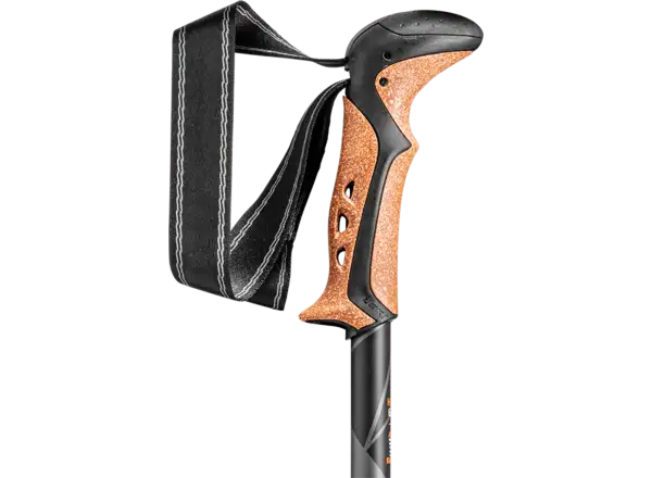 Leki Khumbu AS trekové hole Anthracite/Orange vel. 110 - 145cm