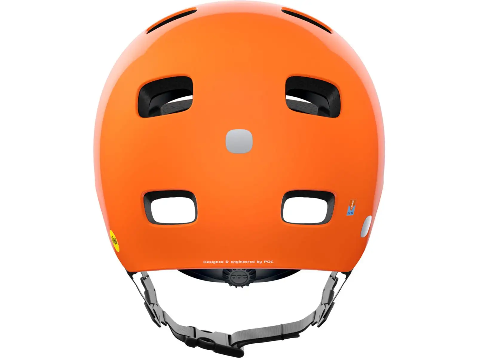 POC POCito Crane MIPS dětská přilba Fluorescent Orange