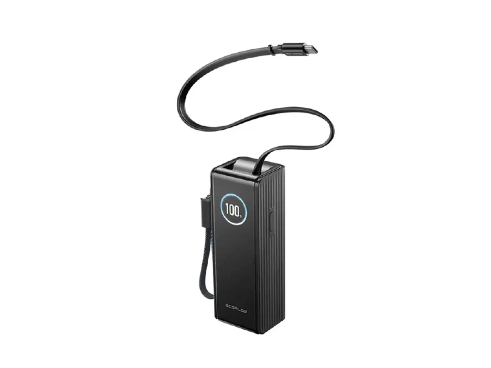 EcoFlow Rapid Power Banka (25000mAh,170W) 2x100W vestavěný USB-C kabel - černá