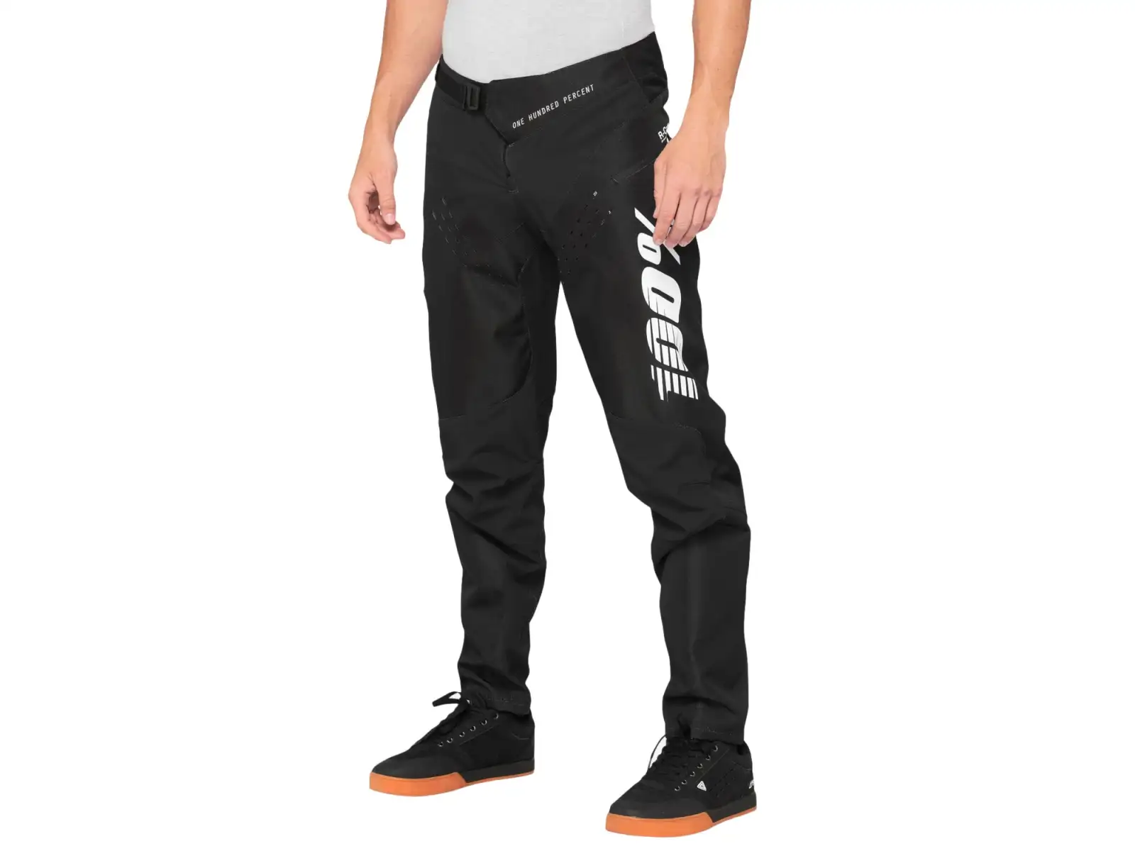 100% R-CORE Youth dětské kalhoty Black