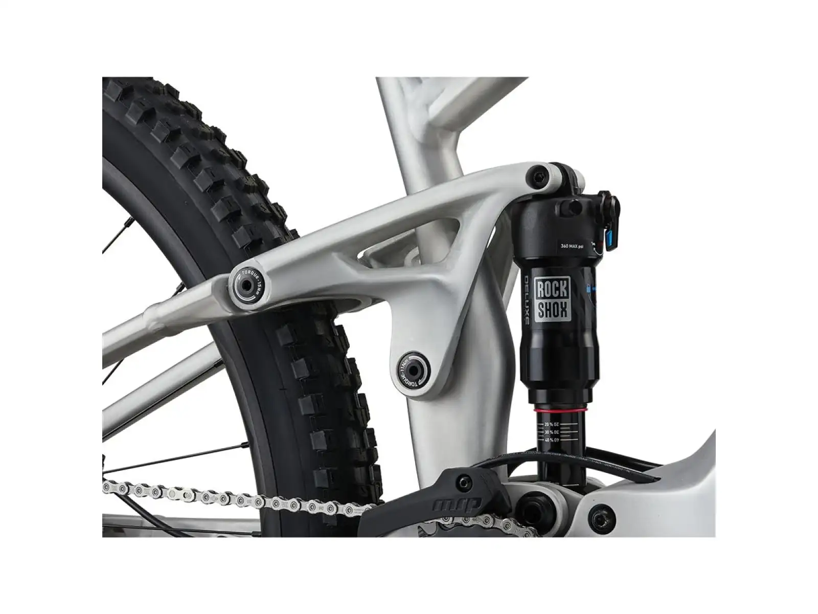 Giant Stance E+0 Pro horské elektrokolo raw aluminum