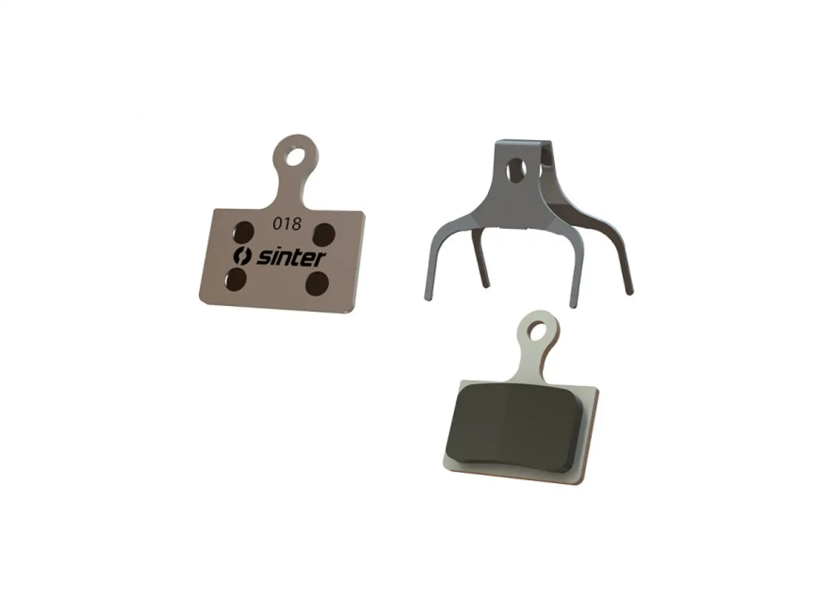 Sinter Shimano K Type brzdové destičky semi-metal černá