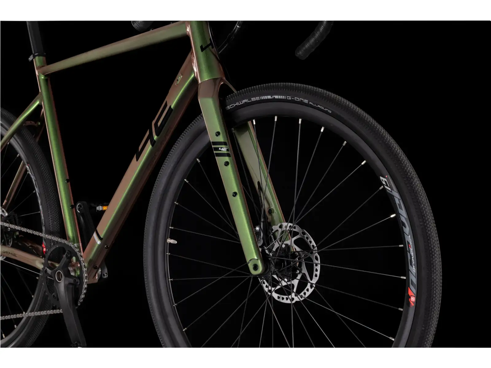 4Ever Gromvel Elite gravel kolo Green dragon