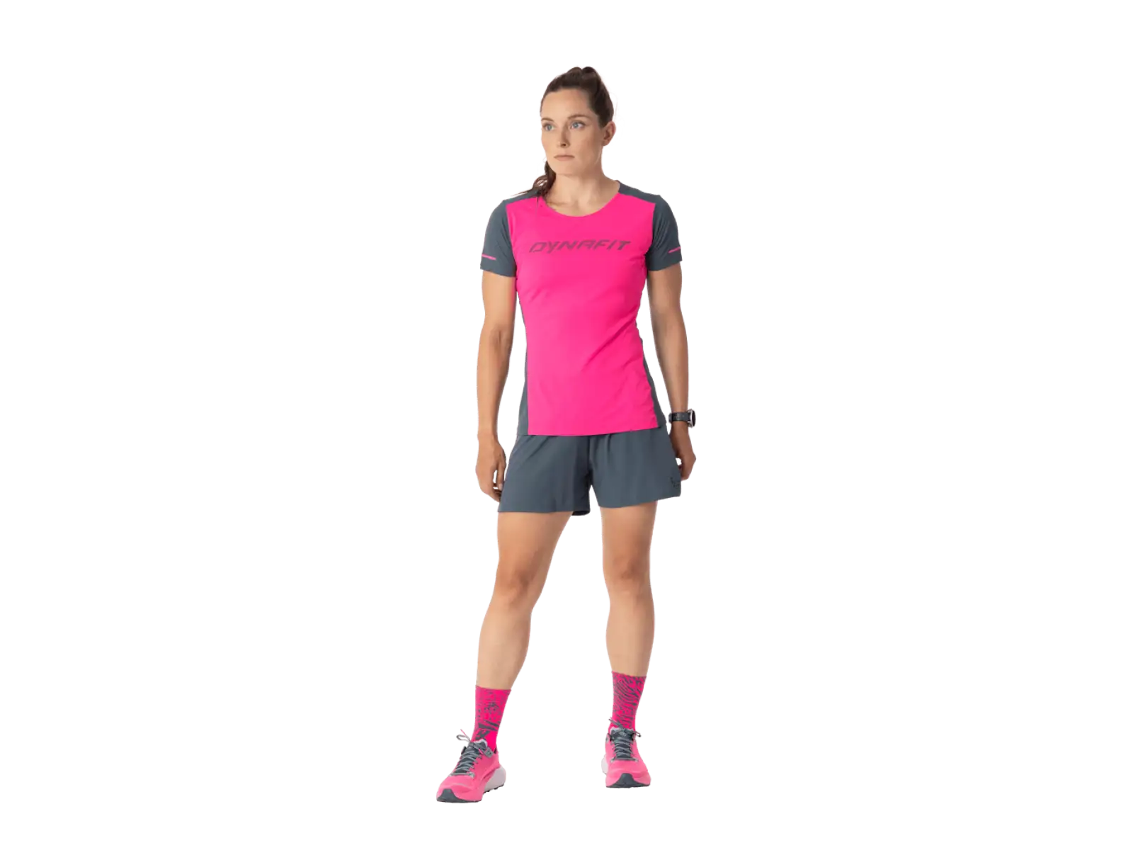 Dynafit Alpine 2 dámské triko krátký rukáv Pink Glo