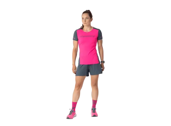Dynafit Alpine 2 dámské triko krátký rukáv Pink Glo